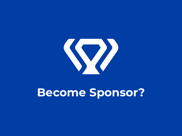 Want to sponsor?